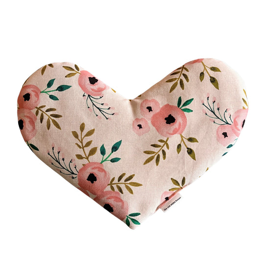 lavender & flaxseed heart eye pillow