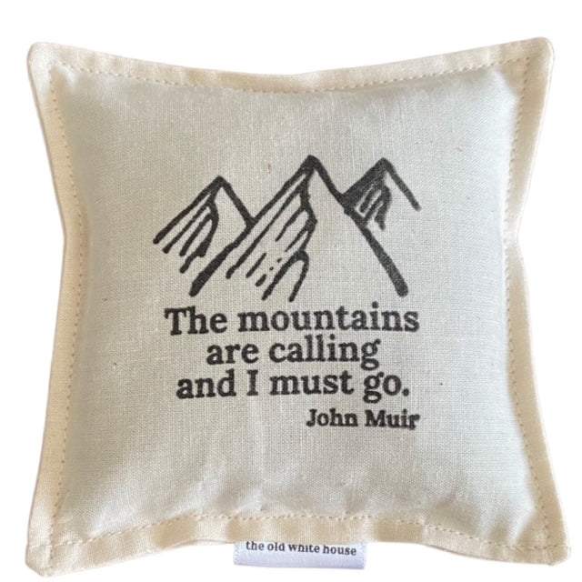 lavender sachet~ mountains are calling