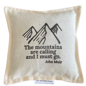 lavender sachet~ mountains are calling