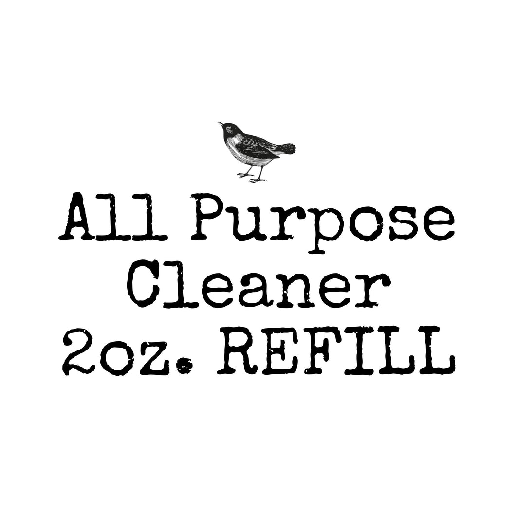 All Purpose Cleaner REFILL ~ juniper berry, grapefruit & orange
