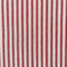 Load image into Gallery viewer,  aromatherapy relaxing peppermint &amp; flaxseed eye pillow red and natural cotton ticking
