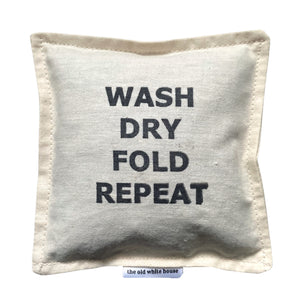 lavender dryer sachet~ wash, dry, fold, repeat